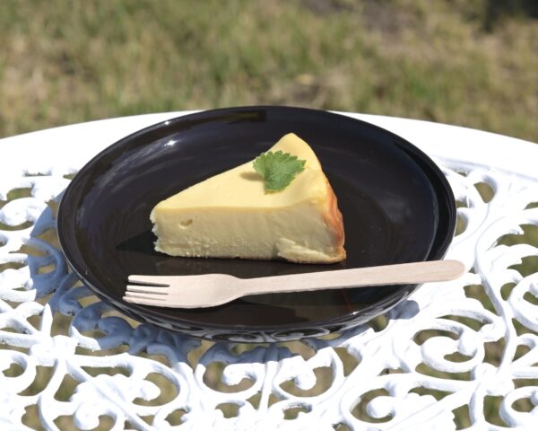 さつまいもの手作りチーズケーキ