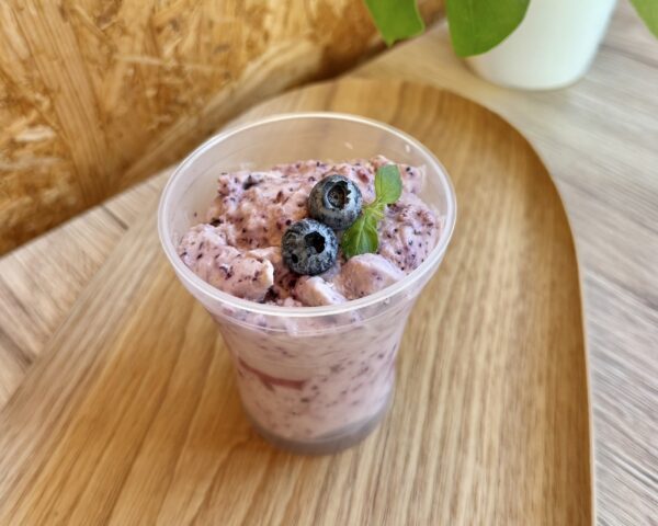 ブルーベリーのムース